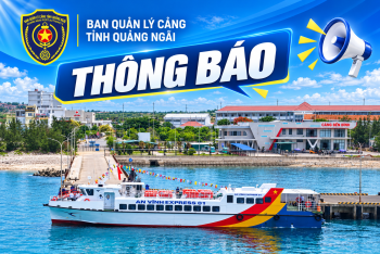 THÔNG BÁO Về kết quả lựa chọn tổ chức, cá nhân thực hiện quyền khai thác dịch vụ ăn, uống tại cảng Bến Đình